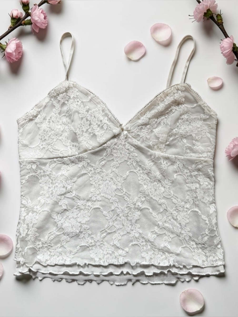 No Boundaries Lace Camisole Tank Top